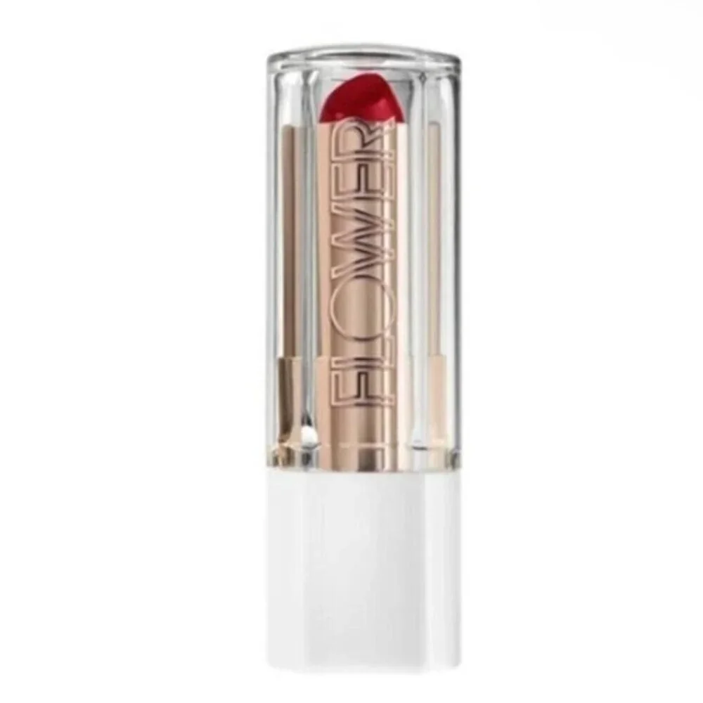 Flower Beauty Petal Pout Red Lipstick Lip Color in Wild Azalea